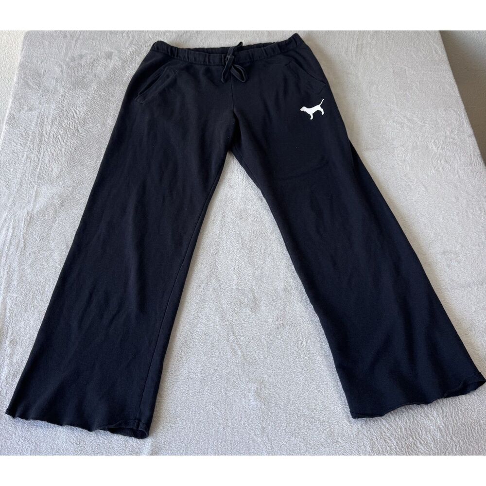 Y2K Victoria's Secret Pink Wide-leg Sweatpants M